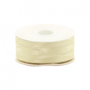Hilo Beadalon Nymo 0.3mm Blanco crema