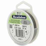 Hilo para enfilar Beadalon7 hilos 0.51mm Acero inox brillante