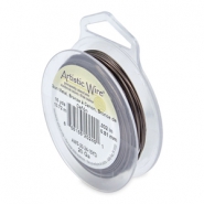 Alambre Art&iacute;stico Calibre 20 Lat&oacute;n viejo