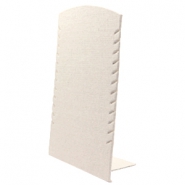 Expositor de joyería lino medio lino-gris