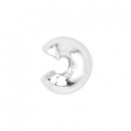 Cubre chafas Beadalon 4mm Plateado