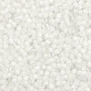 Abalorios Miyuki Delica's 11/0 White lined AB crystal DB-66