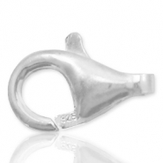 Plata 925 Fornituras mosquet&oacute;n 8mm Plata