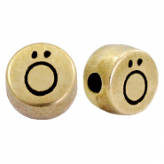 Abalorios letras metálicos DQ Ö Bronce viejo (sin níquel)