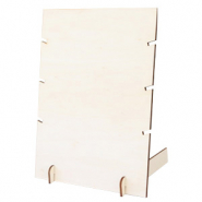 Expositor de Joyería en madera para collares Natural (color madera natural)