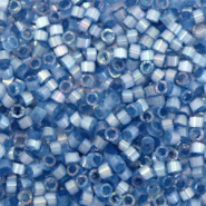 Abalorios Miyuki Delica's 11/0 Silk satin dyed dusk blue DB-1811