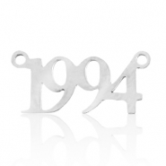 Colgantes/entrepieza de Acero Inox año 1994 Plateado