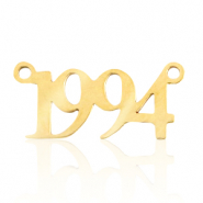 Colgantes/entrepieza de Acero Inox año 1994 Dorado