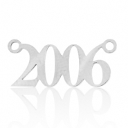 Colgantes / entrepieza de Acero Inox año 2006 Plateado