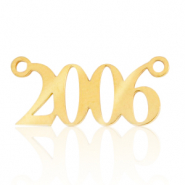 Colgantes / entrepieza de Acero Inox año 2006 Dorado