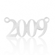 Colgantes/entrepieza de Acero Inox año 2009 Plateado