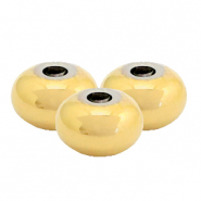 Abalorios Acero Inox 4mm Dorado