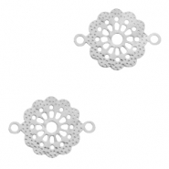 Entrepiezas bohemios Plateado