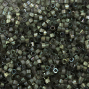 Abalorios Miyuki Delica's 11/0 Silk satin dyed rustic gray DB-1818