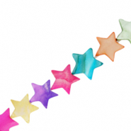 Abalorios conchas estrella Multicolor