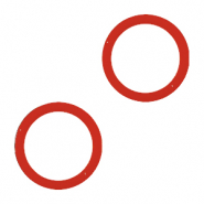 Anillo el&aacute;stico Rojo