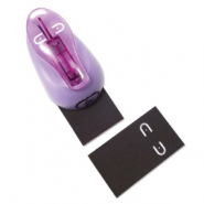 Beadsmith perforadora para tarjetas de joyer&iacute;a pendientes P&uacute;rpura