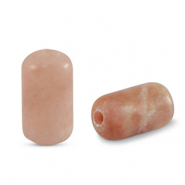 Piedras naturales Jaspe tubo Multicolor rosa