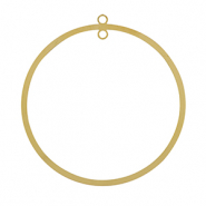 Colgantes Acero Inox 52mm Dorado