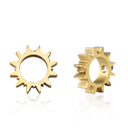 Abalorios Acero Inox sol Dorado