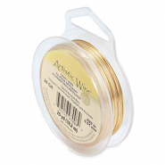 Alambre Art&iacute;stico Calibre 24 Lat&oacute;n resistente al deslustre