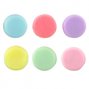 Abalorios con look acrílico Multicolor pastel