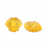 Abalorios acrílicos concha Transparente amarillo spectra