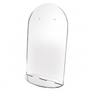 Plexx expositor de Joyería para pendientes Plateado