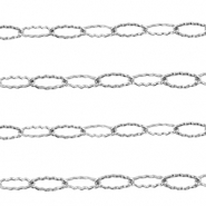 Fornituras Acero Inox cadena jasseron anclaje Plateado