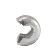 Fornituras Acero Inox cubre chafas 4mm Plateado