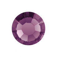 Piedras de nacimiento Febrero Preciosa SS16 base plana (4mm) Amethyst purple