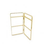 Expositor de joyer&iacute;a para pendientes Dorado