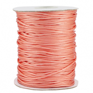 Hilo macramé trenzado 1.5mm Naranja coral