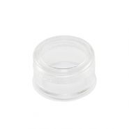 Bandejas para joyer&iacute;a redondas transparente