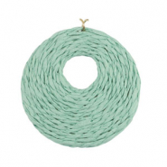 Colgantes Rafia 53mm Verde menta