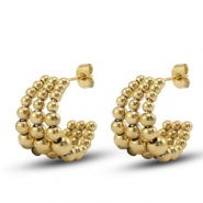 Pendientes Acero Inox Oro