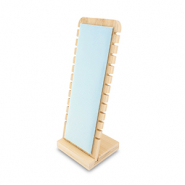 Expositor de joyer&iacute;a para pulseras Natural-azul hielo