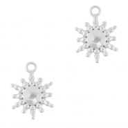 Colgantes Acero Inox sol Plata