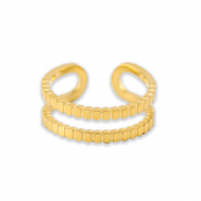 Anillos Acero Inox Dorado