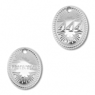 BY31&reg; Colgante Acero inox n&uacute;meros angelicales 444 / protection Plateado