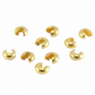 Cubre chafas metálicas DQ 5mm Dorado (sin níquel)