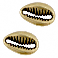 Entrepieza metálicos DQ concha Bronce viejo (sin níquel)