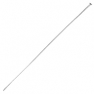 Fornituras met&aacute;licas DQ bast&oacute;n con cabeza 70mm Plata vieja (sin n&iacute;quel)