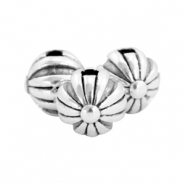 Abalarios metálicos DQ bola 6mm Plata vieja (sin níquel)