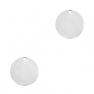 Colgante metálico Designer Quality para ImpressArt 10mm Plata vieja (sin níquel)