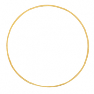 Fornituras met&aacute;licas DQ anillo cerrado 40mm Dorado (sin n&iacute;quel)