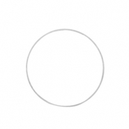 Fornituras met&aacute;licas DQ anillo cerrado 20mm Plata vieja (sin n&iacute;quel)