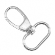 Fornituras metálicas DQ llavero 39mm Plata vieja (sin níquel)