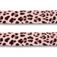 Bandana leopardo Rosa claro-rosado-negro