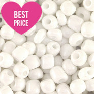 Rocalla cristal 6/0 (4mm) Blanco